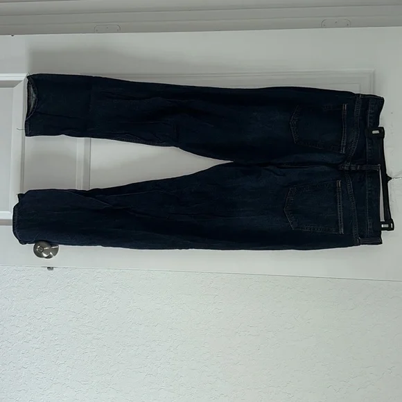 MENS 34X32 DARK WASH OLD NAVY JEANS - Picture 2 of 5
